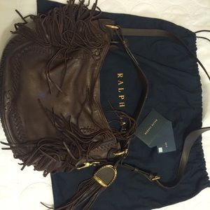 Ralph Lauren Hobo fringe bag